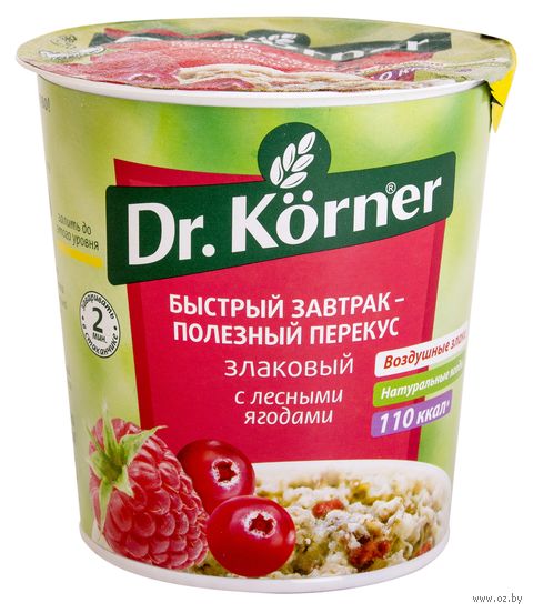 Dr korner каша рисовая