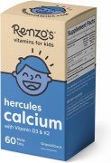 Заказать Renzo's Vitamin for Kids Hercules Calcium with D3 & K2 60 таб