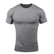 Заказать Bodybuilding Футболка Стреч ALPHA (Серый)