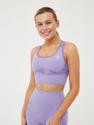 Заказать BeSelf Топ CAMO PUSH-UP (фиолетовый)